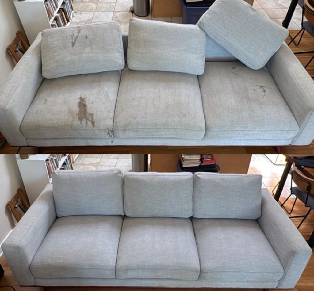 Sofa - Before and After
